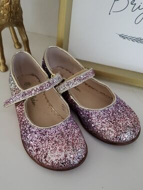 Mini Boden Sparkly Dress Shoes